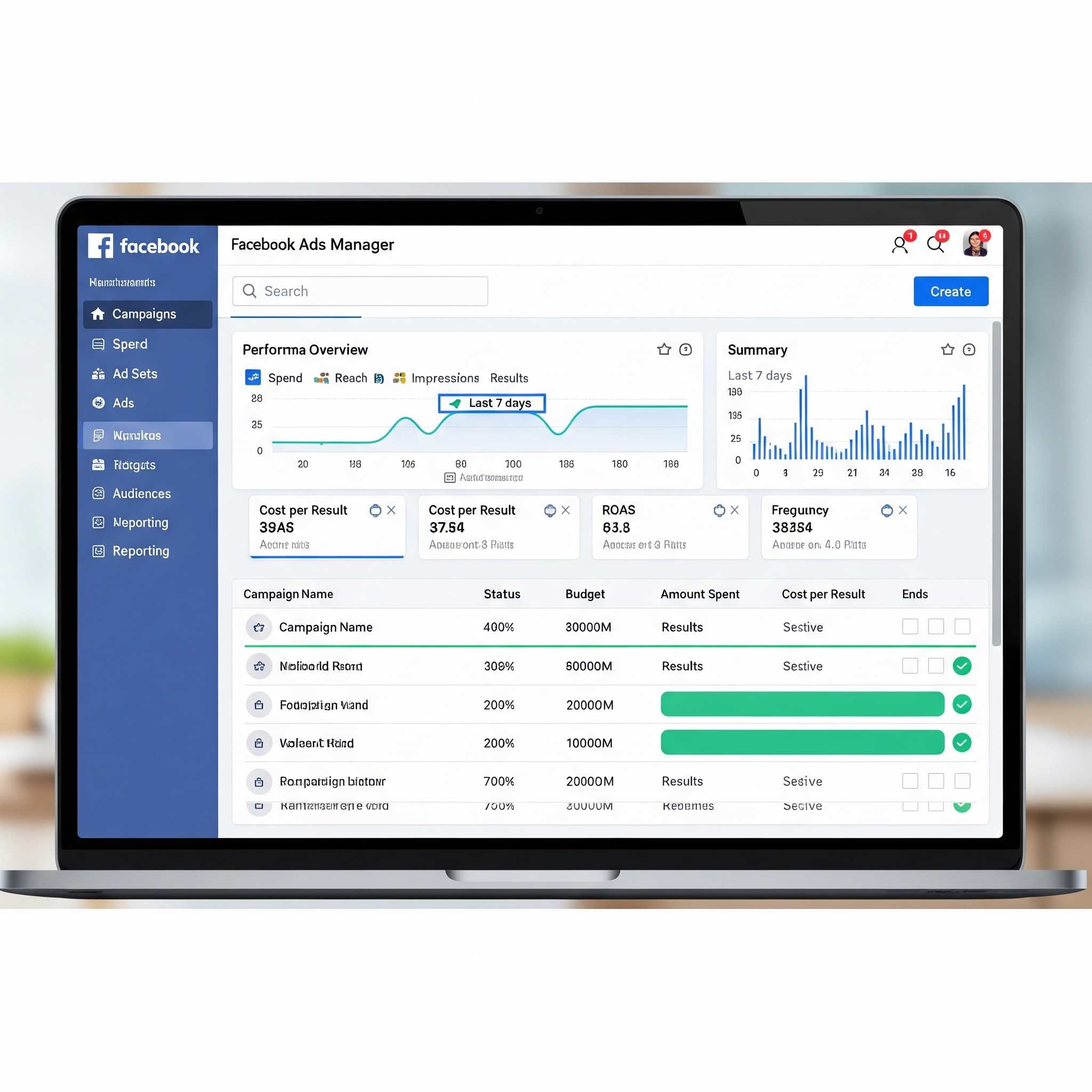 Facebook Ads Dashboard