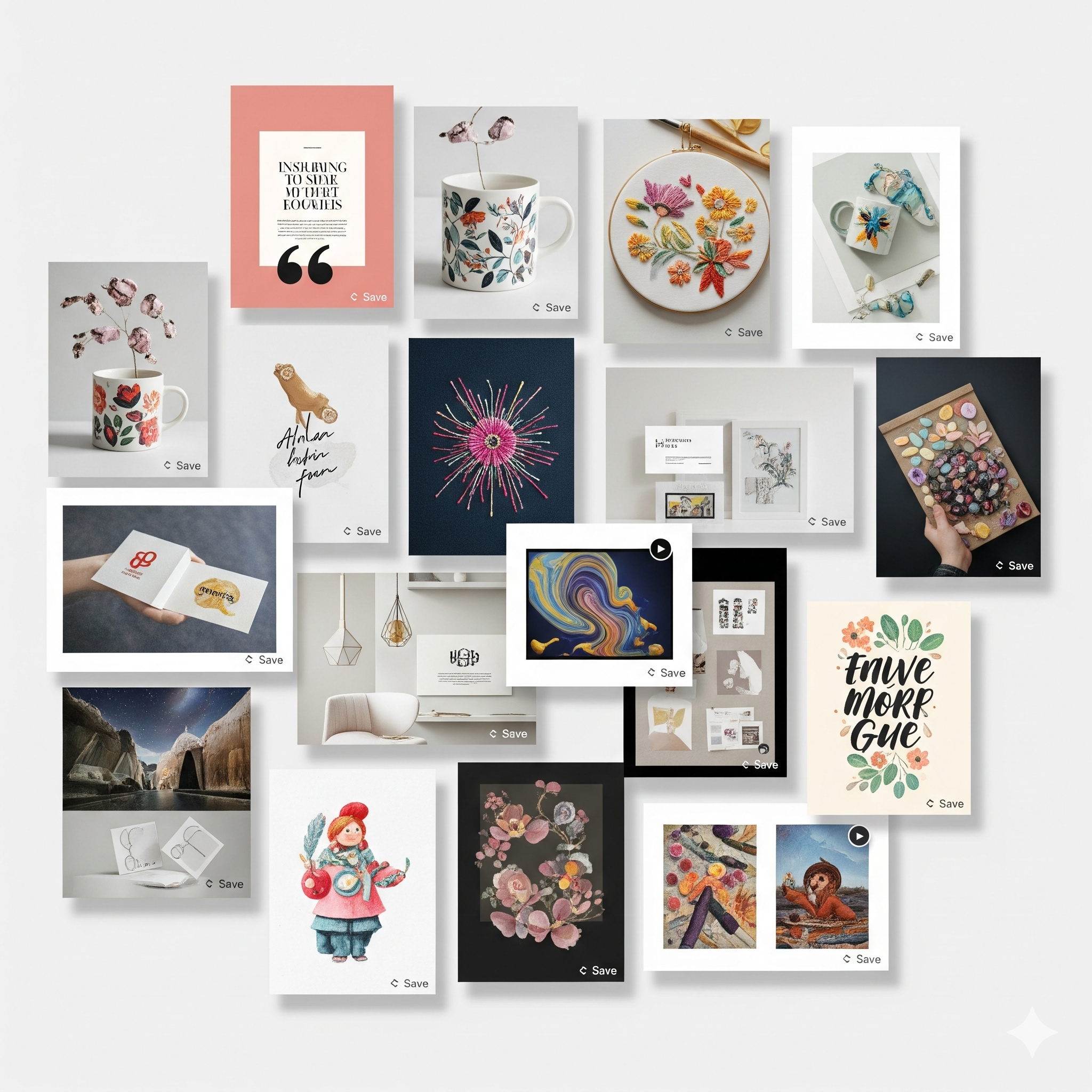 Pinterest Board Layout